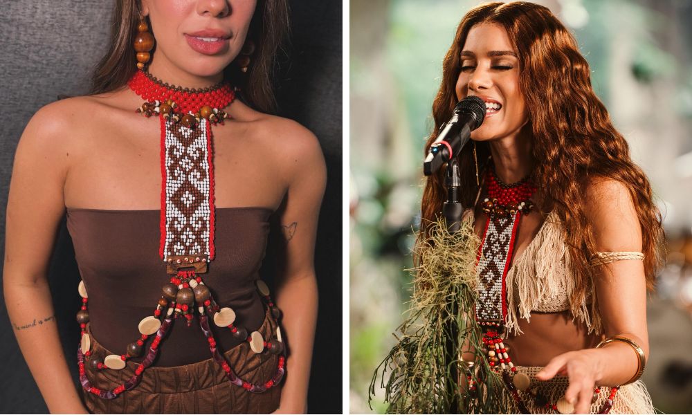 Anitta no Som Brasil (Foto: @_brunini/Divulgação/ Reprodução/Instagram)