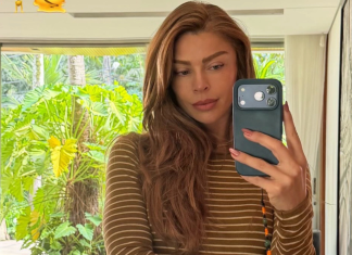 Grazi Massafera compõe look casual com a cara do outono com blusa de tricô de R$ 159,99 Grazi Massafera (Foto: @massafera/Instagram/Reprodução)