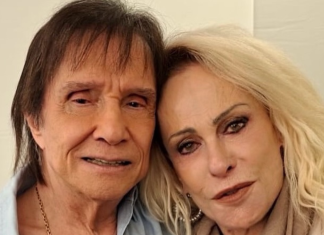 Ana Maria Braga aposta em calça cargo de estampa camuflada para show de Roberto Carlos em Nova York Roberto Carlos e Ana Maria Braga (Foto: @anamariabragaoficial/Instagram/Reprodução)