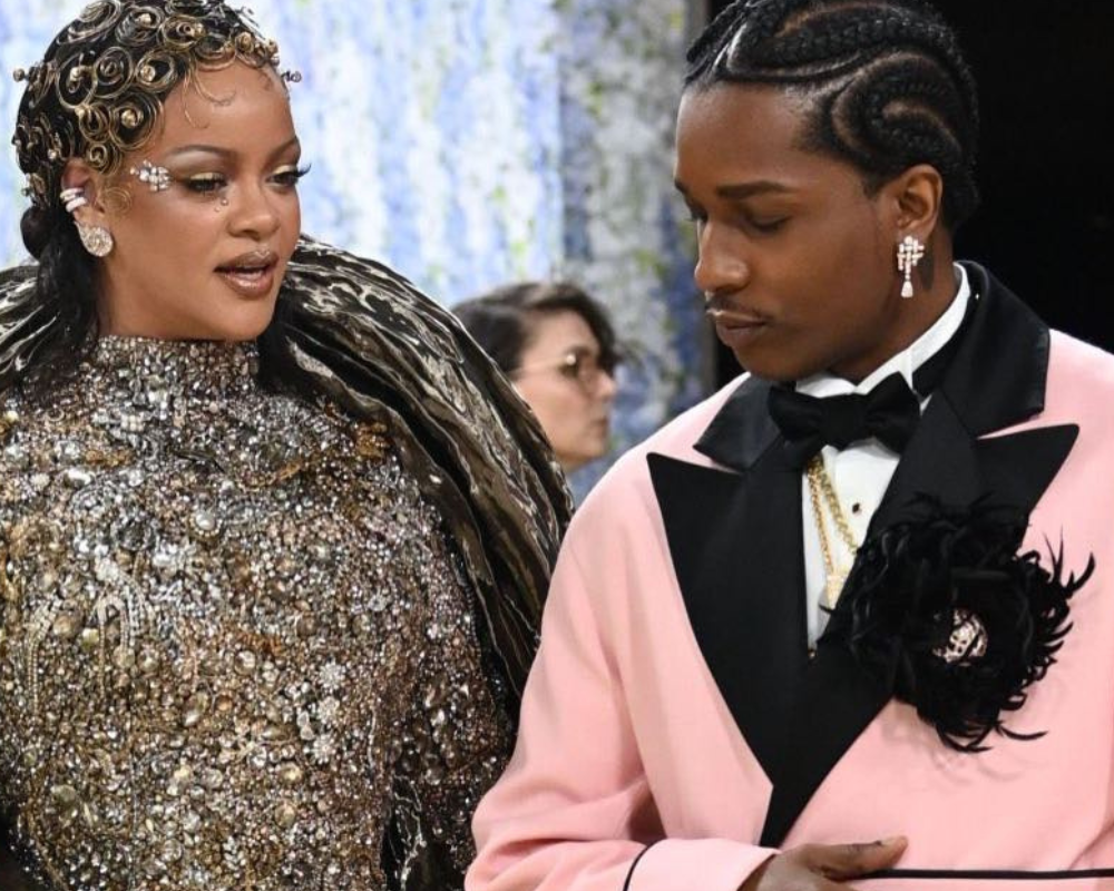 Rihanna e A$AP Rocky no Met Gala 2026 