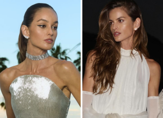 Top Izabel Goulart surge com aparência diferente em Cannes e web reage: “Este rosto não é dela” Izabel Goulart em Cannes e dia 1º de janeiro (Foto: Reprodução/Instagram)