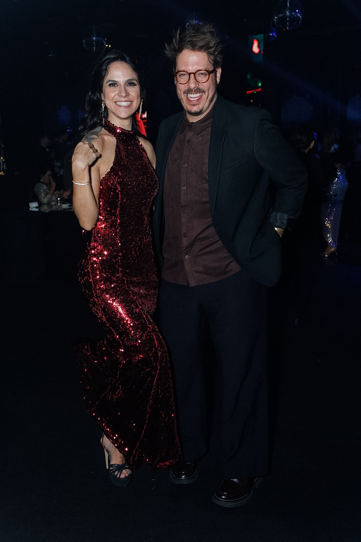 Priscilla Castello e Fábio Porchat (Foto: Clayton Felizardo/BrazilNews)