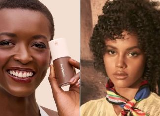 Modelos brasileiras negras ganham protagonismo em campanhas internacionais de moda e beleza Amira Pinheiro e Sabryna Oliveira (Fotos: Divulgação)