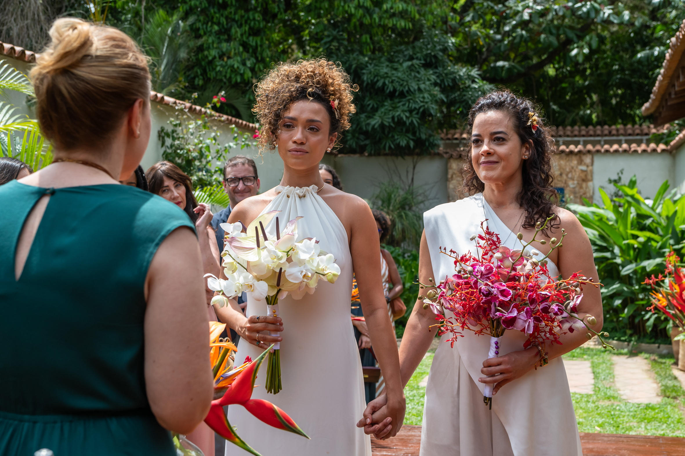 Laís (Lorena Lima) e Cecília (Maeve Jinkings), em "Vale Tudo" (Foto: Estevam Avellar/RV Globo/Divulgação)