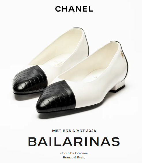 Calçado Chanel (Foto: Chanel/Reprodução)
