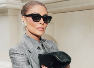 Juliana Paes prova elegância da moda agênero com look todo cinza incluindo gravata Juliana Paes (Foto: @julianapaes/Instagram/Reprodução)