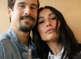 Sabrina Sato deixa barriga à mostra no chá revelação com peças curingas em look descomplicado Nicolas Prattes e Sabrina Sato (Foto: @sabrinasato/Instagram/Reprodução)