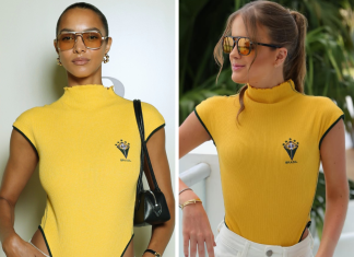 Copa do Mundo: Rafa Justus e Laís Ribeiro repetem body brasilcore em looks parecidos. Veja preço e marca da peça Laís Ribeiro e Rafa Justus (Fotos: (Foto: Cleimar Lopez/Divulgação/Reprodução/Instagram)