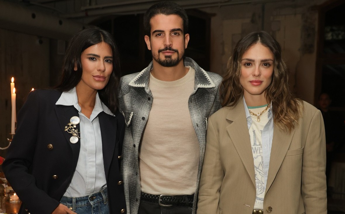 Anttónia, Enxo Celulari e Isabelle Drummond (Foto: Lucas Ramos/Brazil News)