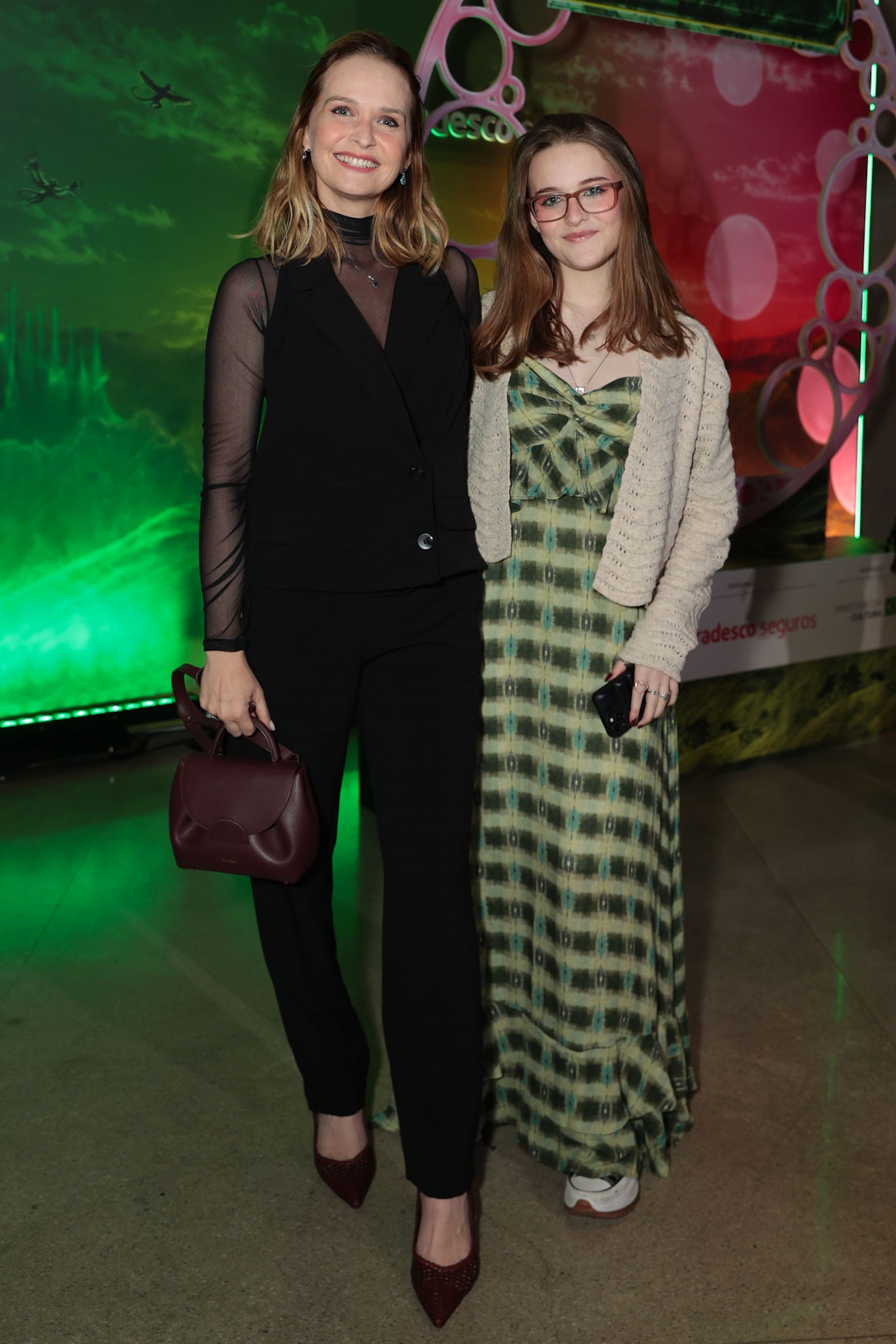 Fernanda Rodrigues e Luísa (Foto: Victor Chapetta/Brazil News)