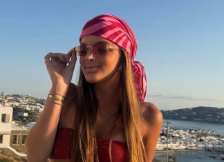 Vai viajar? Rafa Justus e Patrícia Poeta mostram por que o lenço na cabeça é o acessório curinga da mala Rafa Justus (Fotos: Reprodução/Instagram)