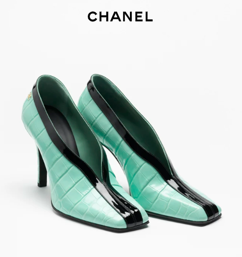 Calçado Chanel (Foto: Chanel/Reprodução)