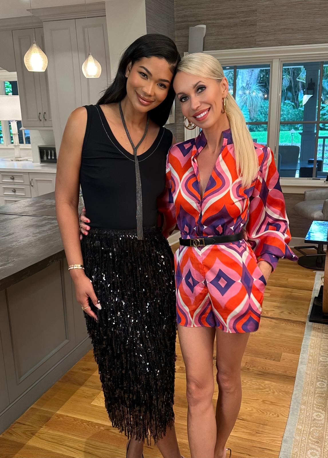 Chanel Iman e Denisa Pashla (Foto: Divulgação)