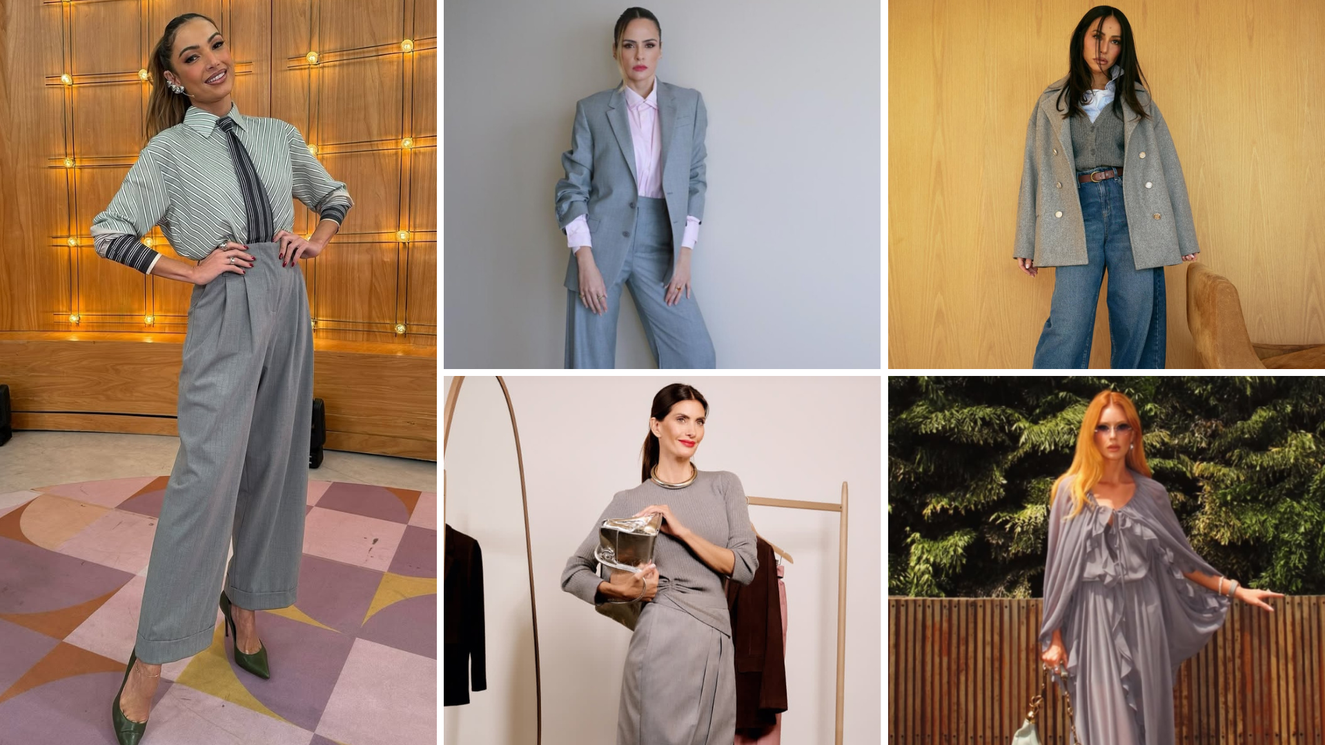 Famosas com cores de inverno 2026 (Fotos: Instagram/Reprodução)