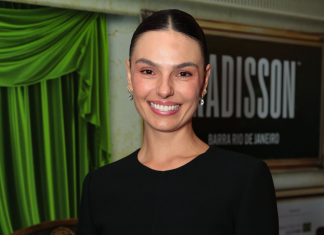 Isis Valverde de all black e Larissa Manoela com peças curingas para musical ‘Wicked’ Isis Valverde (Foto: Victor Chapetta/Brazil News)