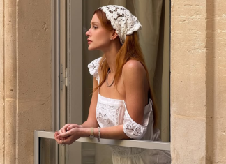 Marina Ruy Barbosa usa look branco nada básico com bolsa de R$ 17,5 mil em Paris Marina Ruy Barbosa (Foto: @marinaruybarbosa/Instagram/Reprodução)