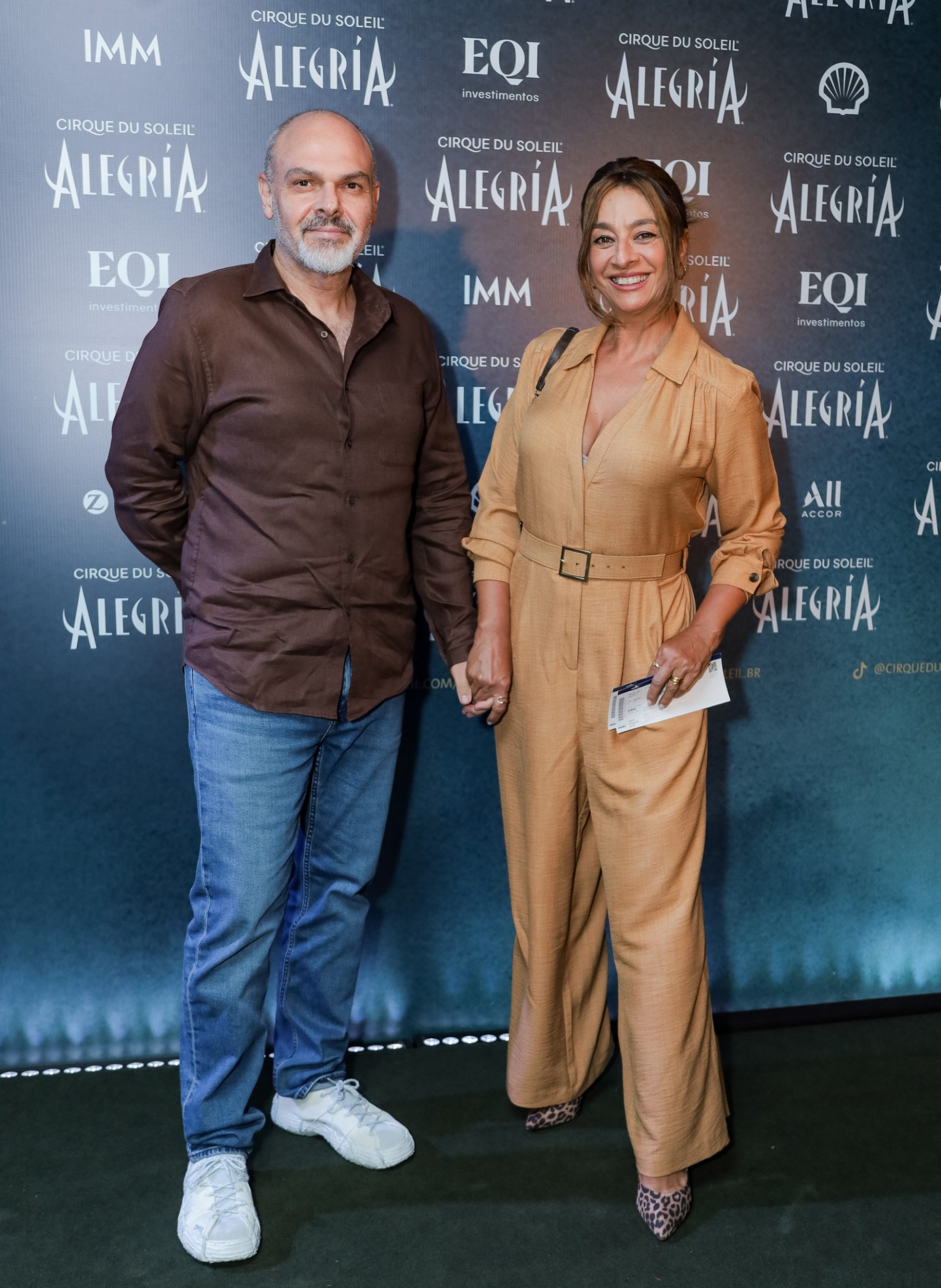 Cátia Fonseca e o marido Rodrigo Riccó (Foto: Patricia Devoraes/Brazil News)