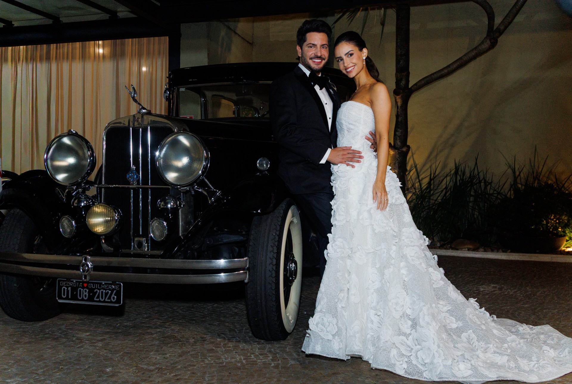 Geórgia Fröhlich e Thiago (Foto: Clayton Felizardo/Brazil News)