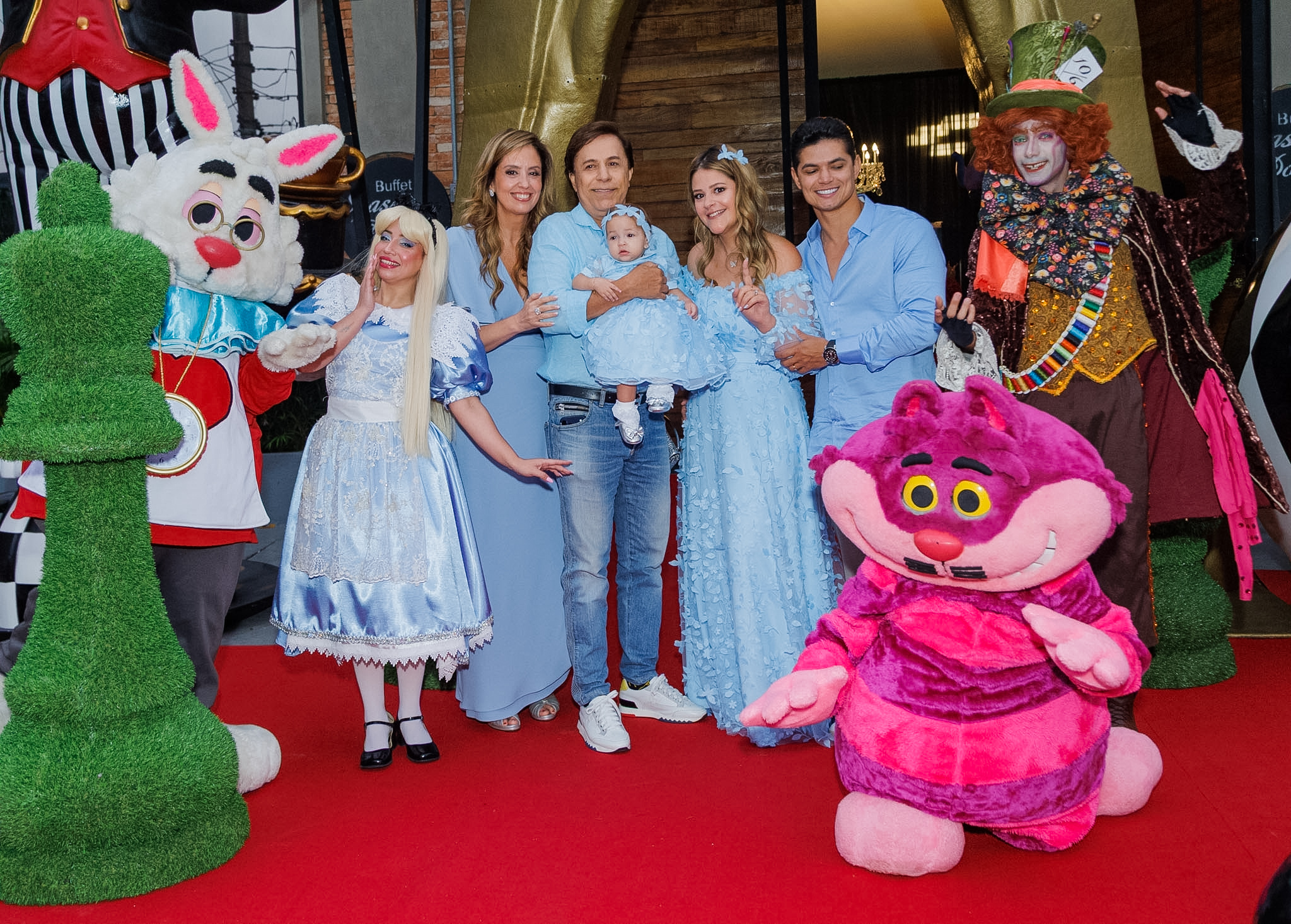Patricia Cavalcante, Tom, Maria Antonia, Antonella e Cristiano Foto: Clayton Felizardo/Brazil News)