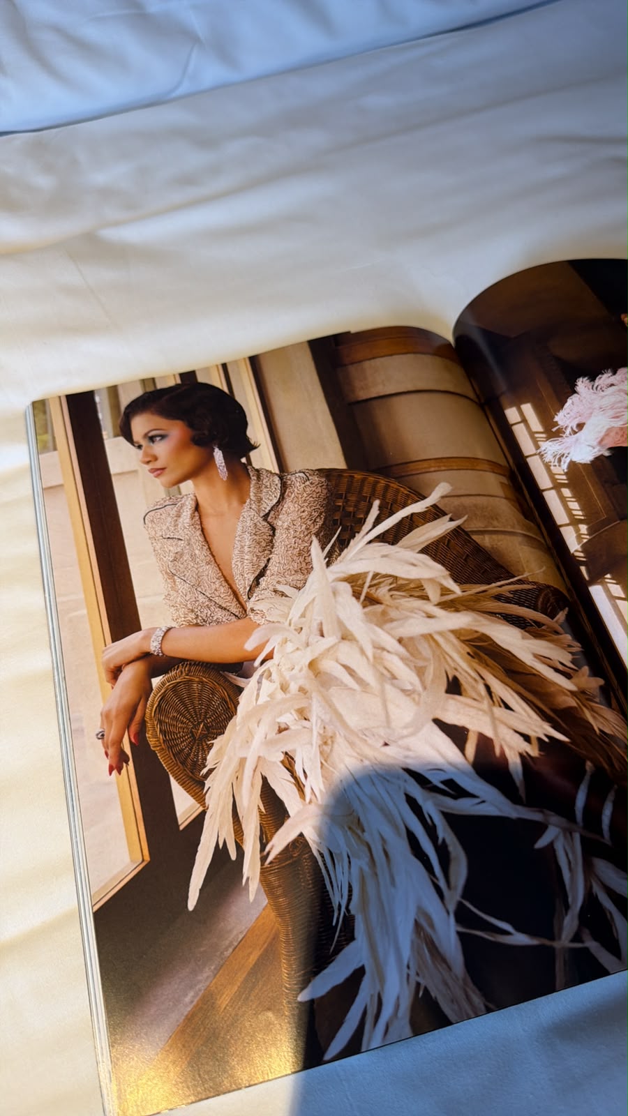 Zendaya na edição de maio da revista Vogue Brasil (Foto: Divulgação)