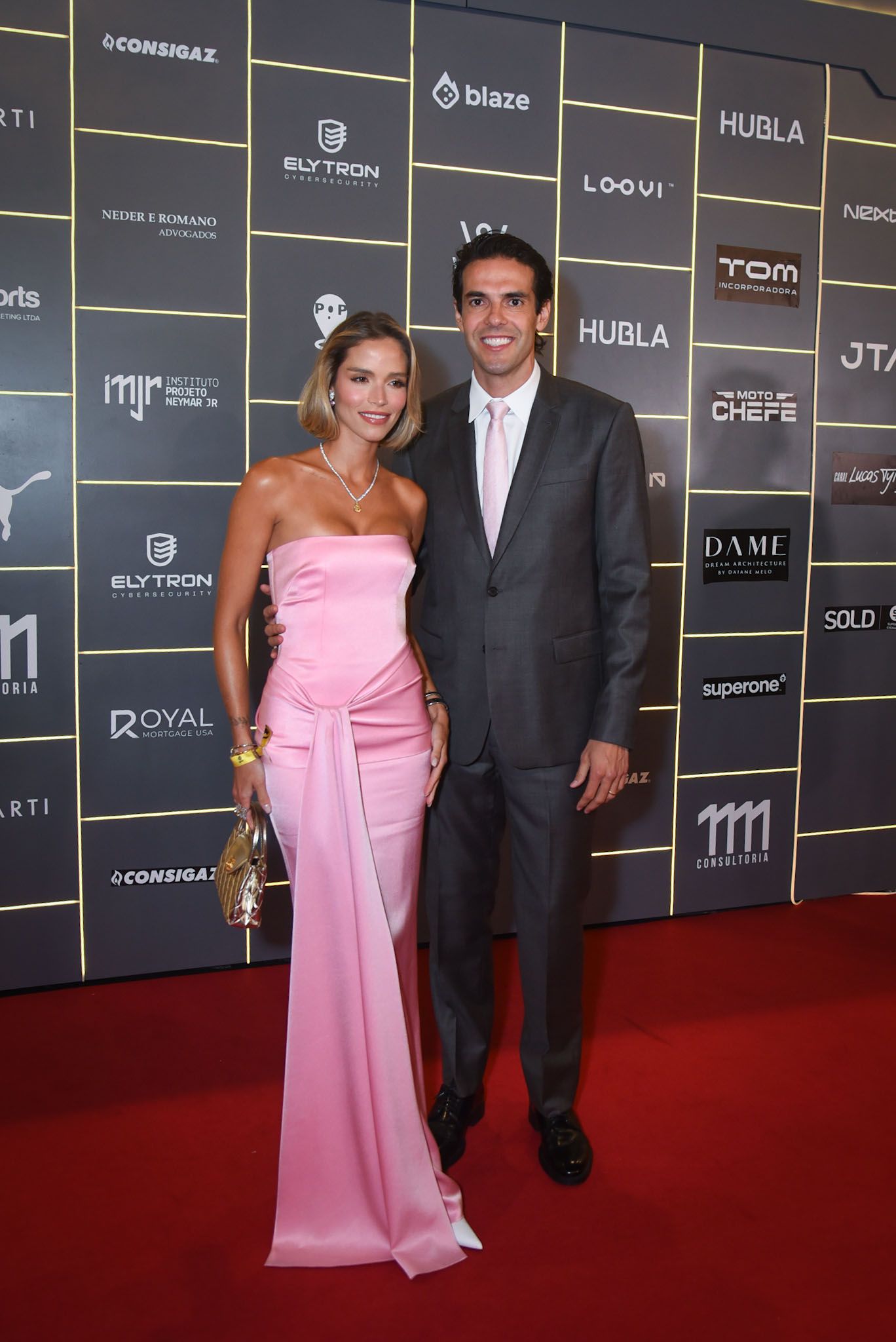 Carol Dias e Kaká (Foto: Brazil News)