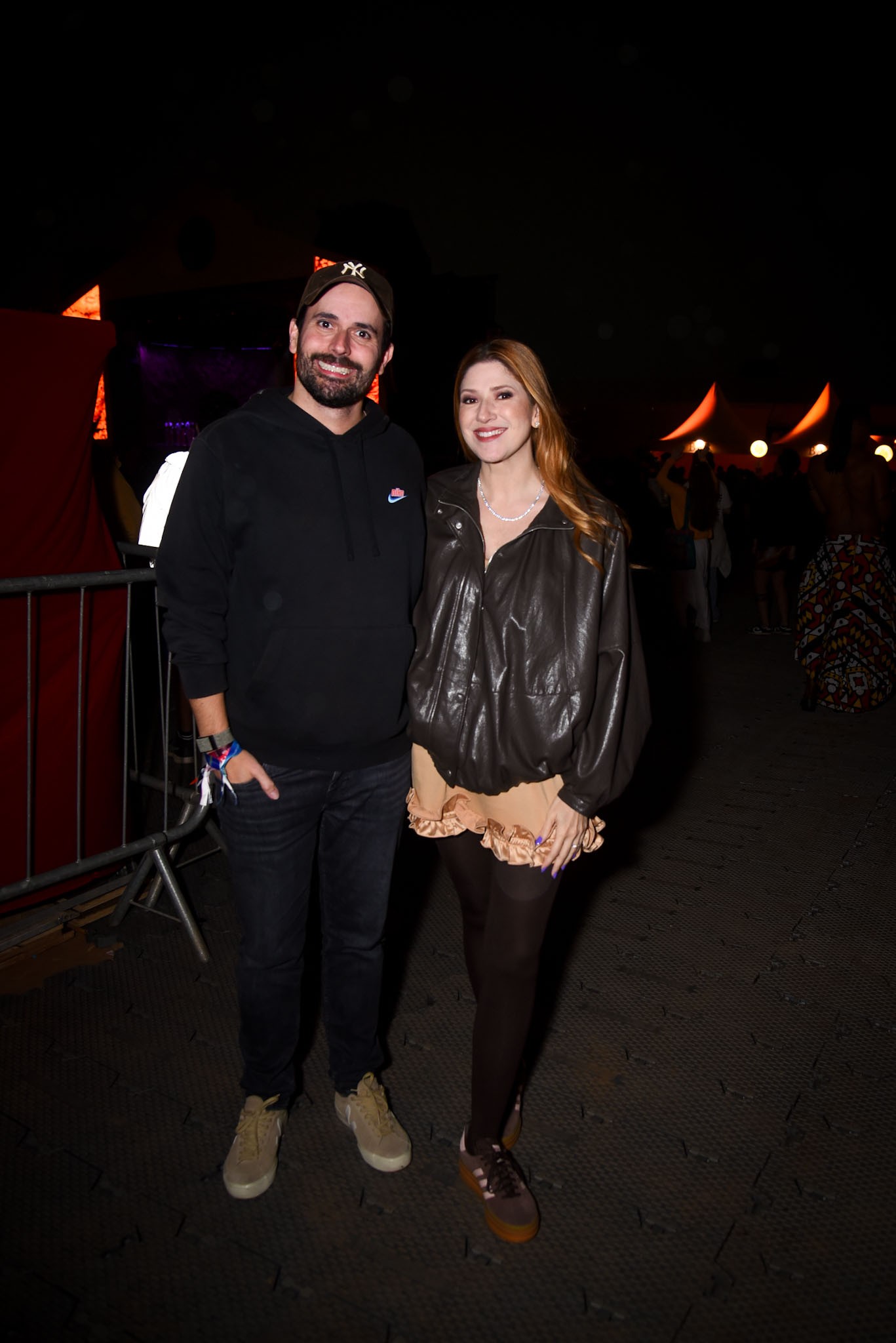 Dani Calabresa e o marido Richard Neumman