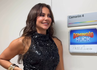 Paolla Oliveira aposta em brilho e franjas para apresentação surpresa na ‘Dança dos Famosos’ Paolla Oliveira (Foto: @paollaoliveirareal/Instagram/Reprodução)