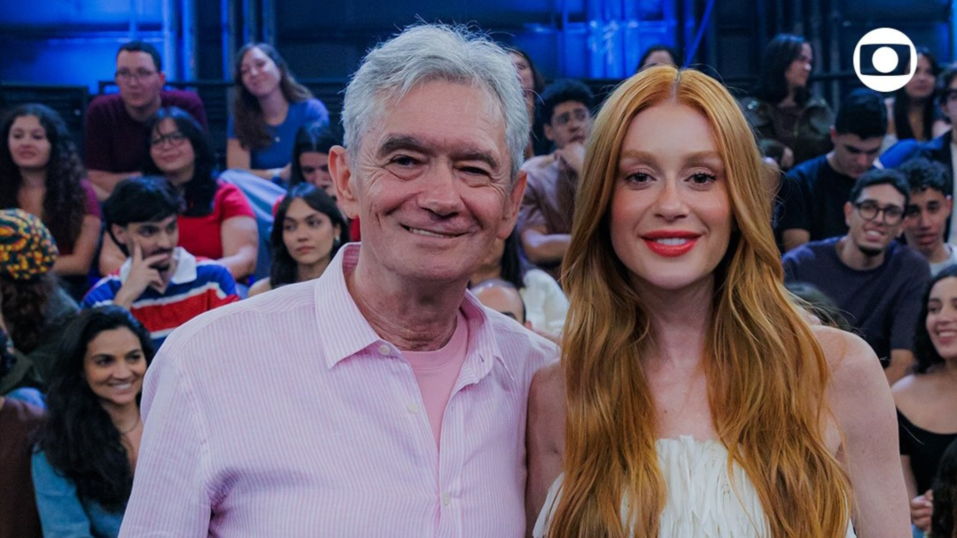 Serginho Groisman e Marina Ruy Barbosa (Foto: @altashoras/Instagram/Reprodução)
