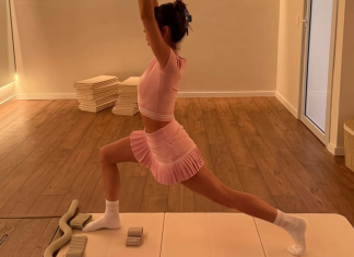 Vai treinar? Moda fitness em tons claros de rosa conquista de Isis Valverde, Sabrina Sato e Rafa Justus Isis Valverde (Foto: @isisvalverde/Instagram/Reprodução)