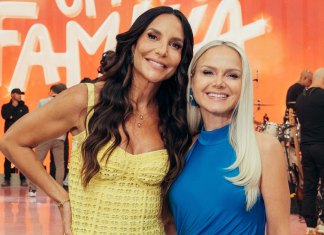 Solar: Ivete Sangalo e Patricia Abravanel provam elegância da cor amarela Ivete Sangalo e Eliana (Foto: @eliana/Instagram/Reprodução)