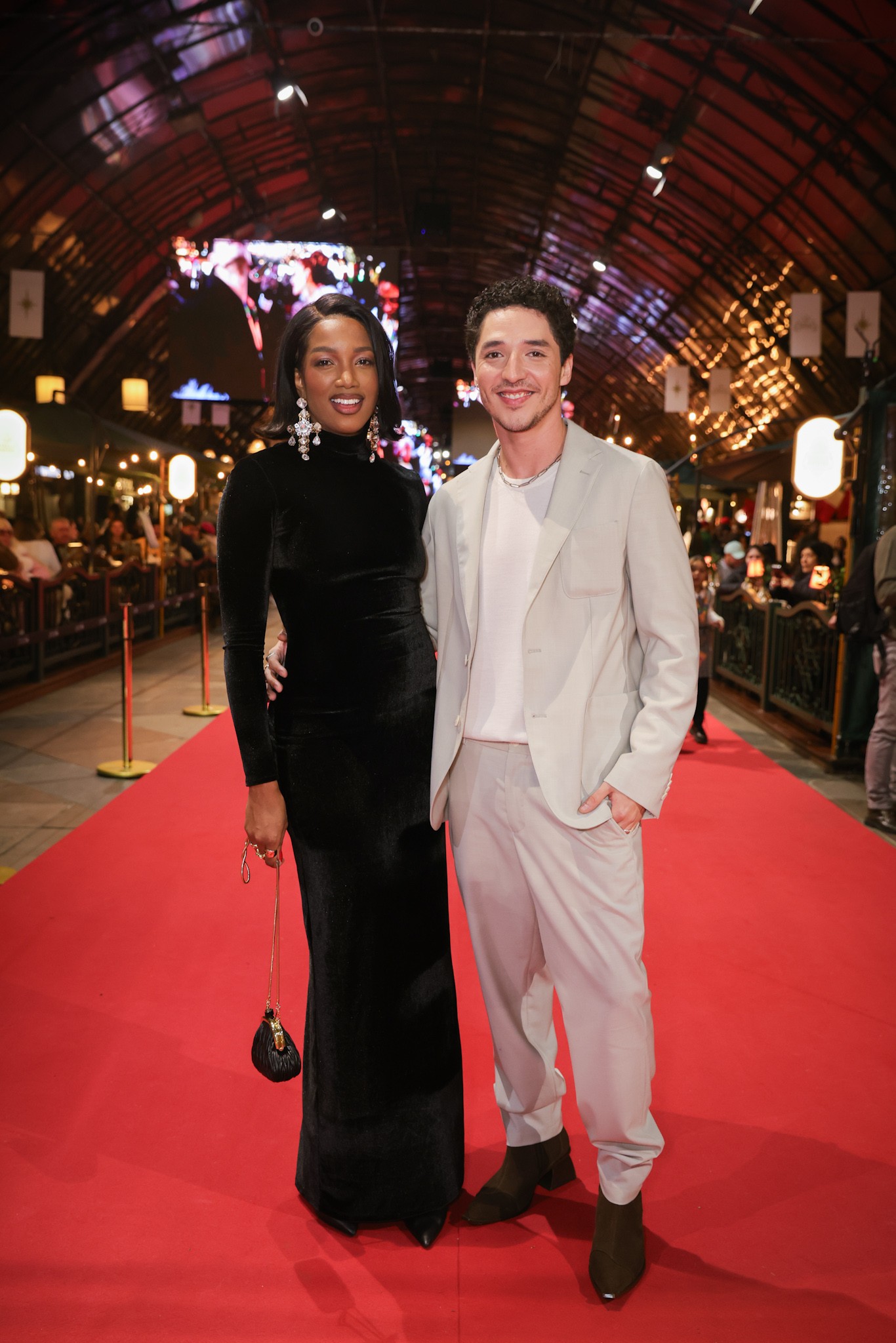 Iza e João Vitor Silva (Foto: Lucas Ramos)
