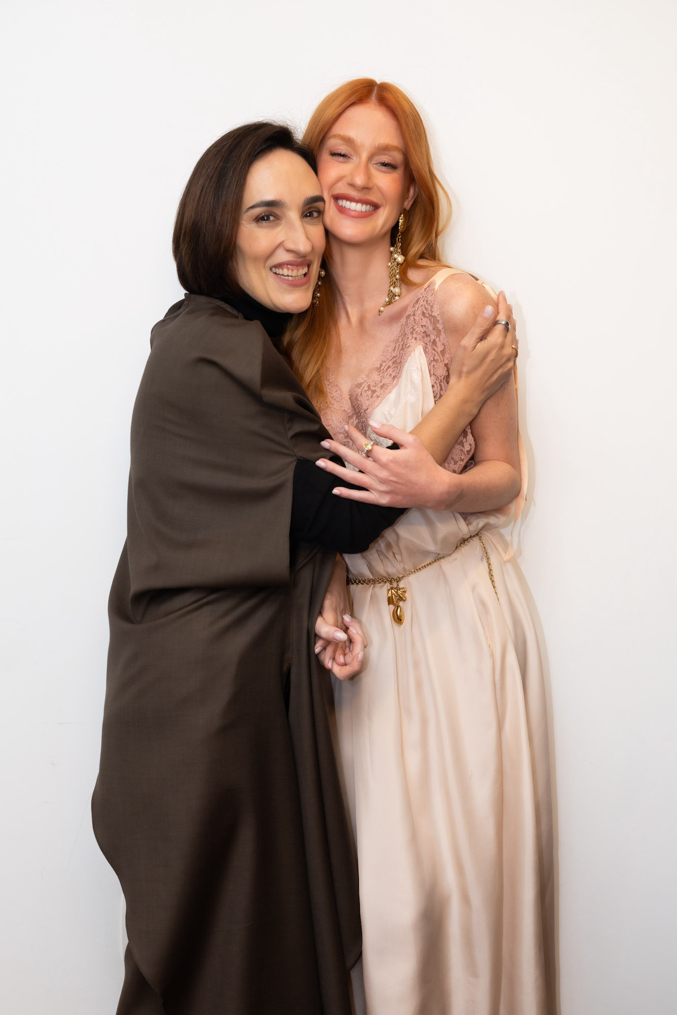 Maria Prata e Marina Ruy Barbosa  (Foto: Brazil News)