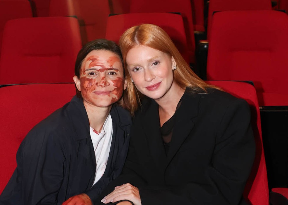 Bianca Comparato e Marina Ruy Barbosa (Foto: Brazil News)
