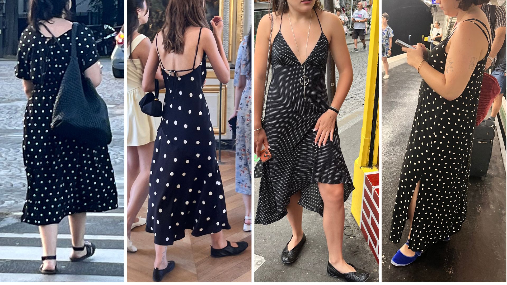Estampas de poás no verão de Paris (Foto: Rosângela Espinossi)