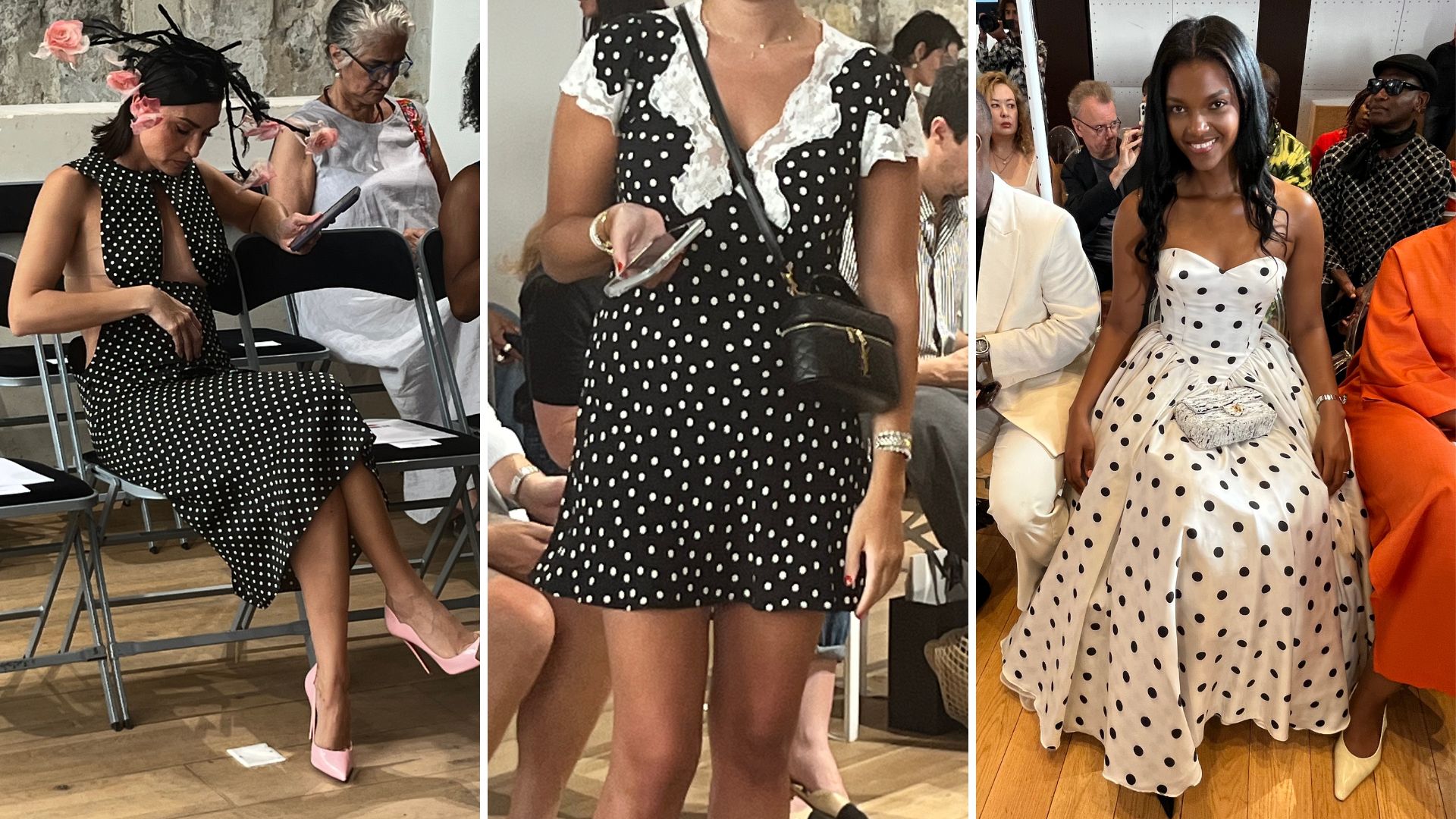 Estampas de poás nos desfiles de Paris (Foto: Rosângela Espinossi)