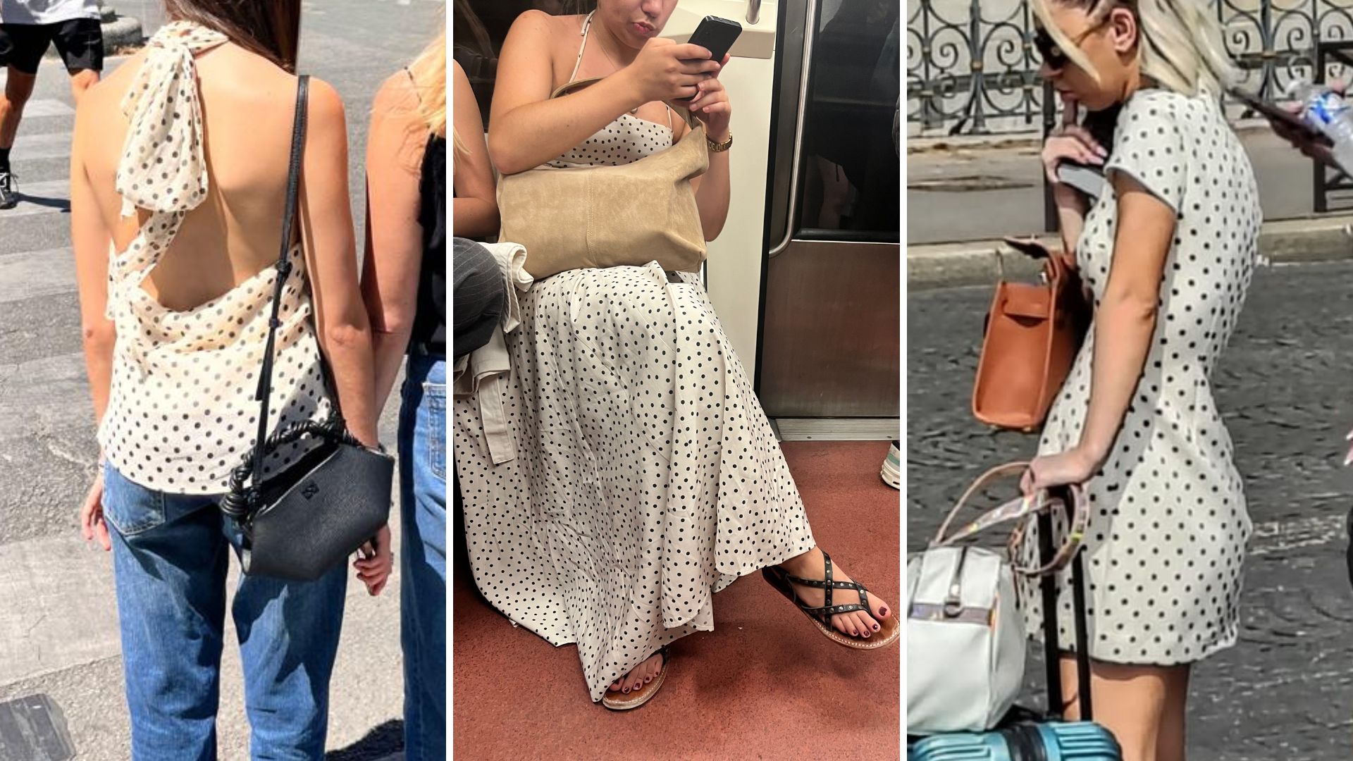 Estampas de poás no verão de Paris (Foto: Rosângela Espinossi)