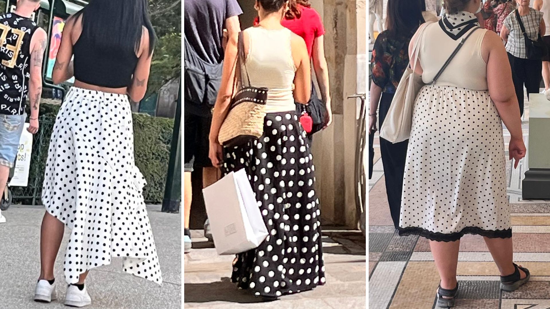 Estampas de poás no verão de Paris (Foto: Rosângela Espinossi)