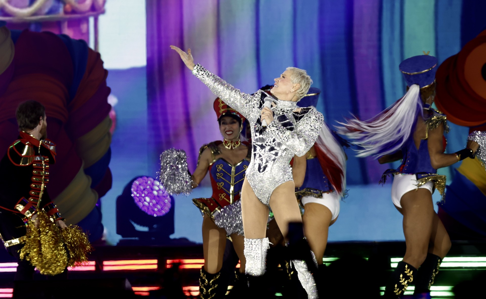 Xuxa em "O Último Voo da Nave" (Foto: Iwi Onodera/ Brazil News)