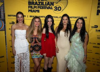 Mônica Carvalho leva “Deixe-me Viver” a Miami e filme é aplaudido em pé; veja looks das atrizes brasileiras Elenco do filme "Deixe-me Viver" (Foto: Creative Currency/Divulgação)