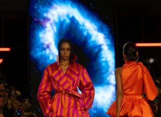 Zantti leva astrologia, anos 1980 e gótico para a passarela da Runway Fashion, no Rio de Janeiro Desfile da Zantti na Runway Fashion (Foto: Divulgação)