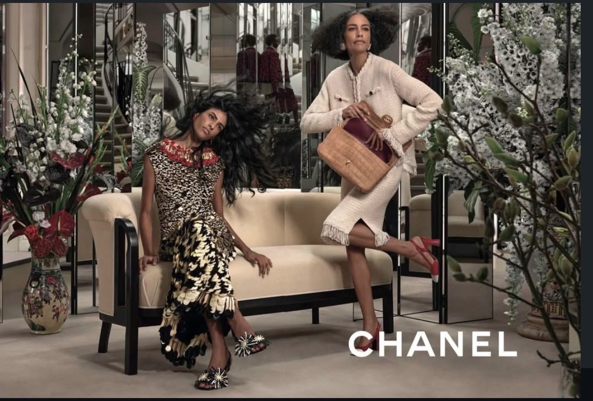 Julia Morais para Chanel (Foto: WAY Model/Divulgação)