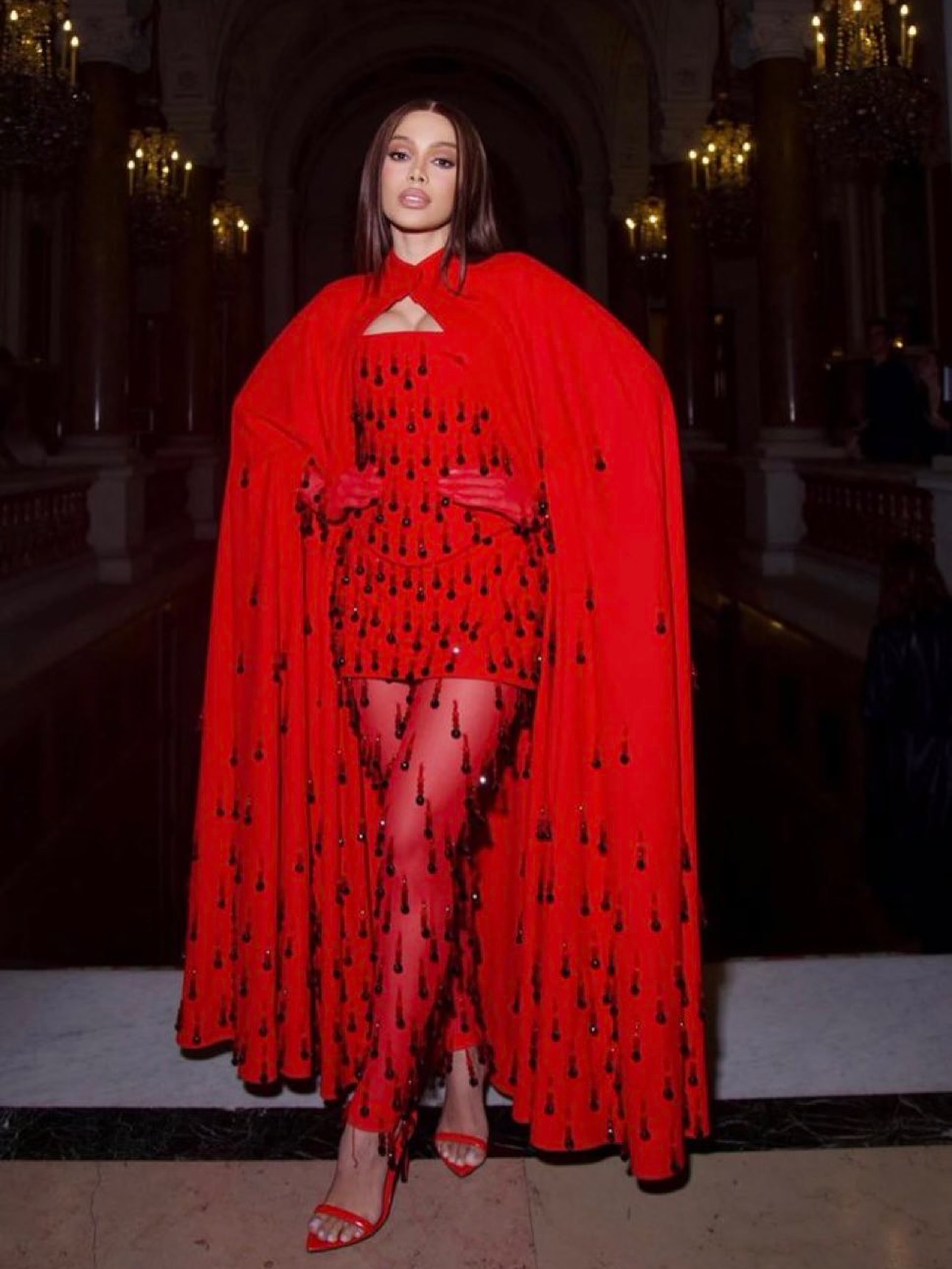Anitta com look usado no Le Défilé em 2025 (Foto: Reprodução/Ibstagram)