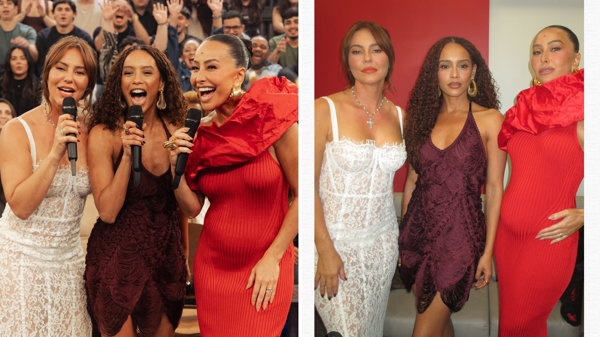 Taís Araújo, Paolla Oliveira e Sabrina Sato (Foto: @sabrinasato/Instagram/Reprodução)