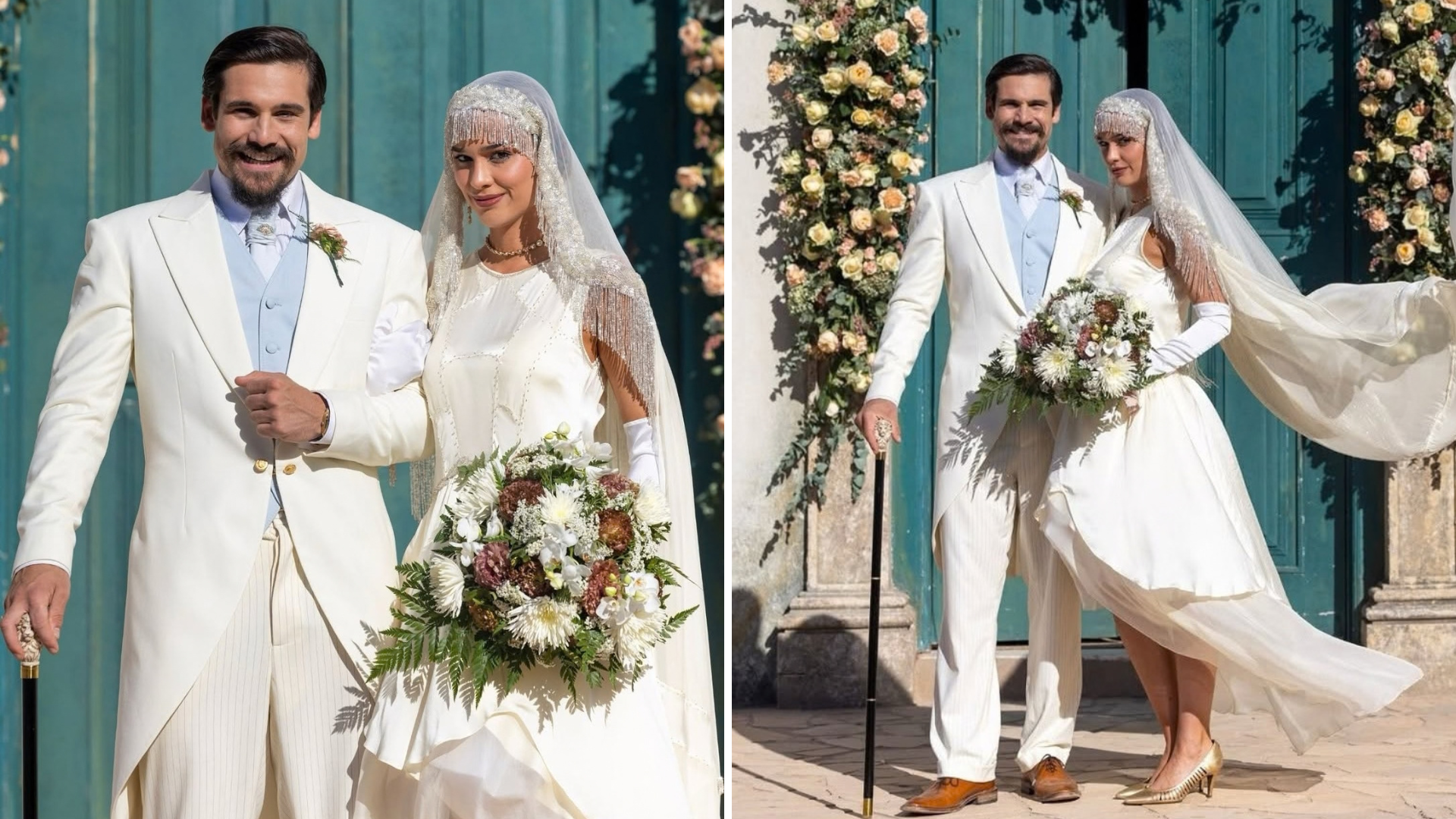 Nicolas Prattes e Theresa Fonseca (Foto: Angélica Goudinho e Lufre/TV Globo/Divulgação)