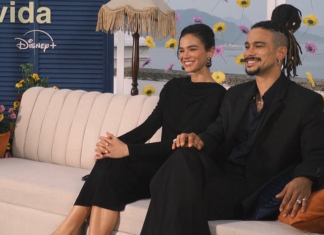 Bruna Marquezine participa de coletiva de imprensa de ‘Amor da Minha Vida’ com look de R$ 110 mil Bruna Marquezine e Sérgio Malheiros (Foto: @sergio_malheiros/Instagram/Reprodução)