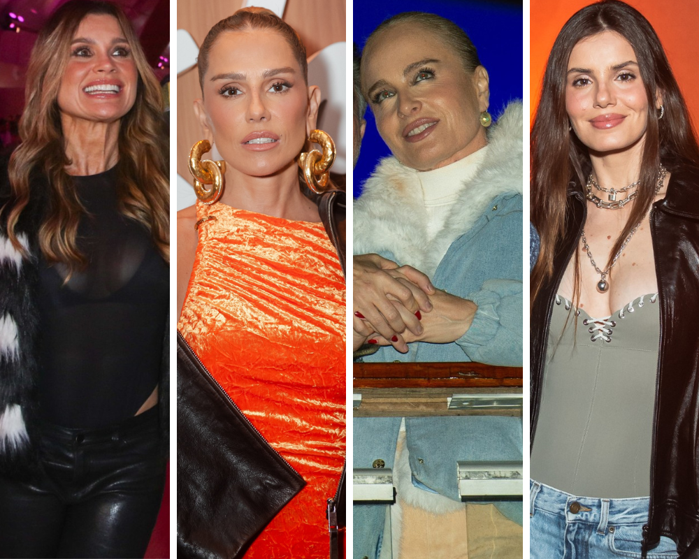 Flávia Alessandra, Deborah Secco, Angelica e Camila Queiroz (Fotos: Brazil News)