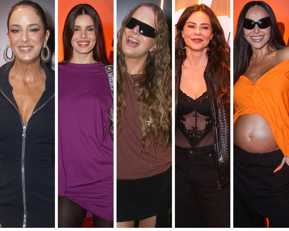 Tici Pinheiro, Camila Queiroz, Rafa Justus,Paolla Oliveira, Sabrina Sato (Fotos: Brazil News)