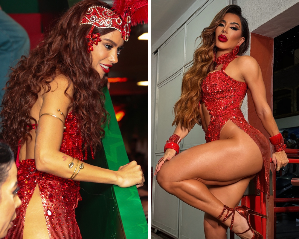 Anitta e Andrea Andrade (Foto: Victor Chapetta/Brazil News)
