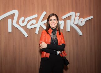 28 looks do 3º dia do Rock in Rio: Fátima Bernardes aposta em laranja e preto; Flávia Alessandra vai de all black com tatuagem à mostra