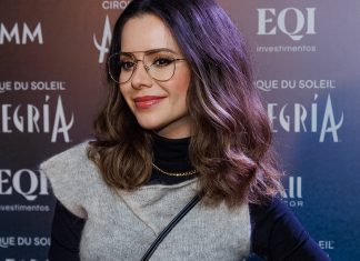 Sandy mostra como uma terceira peça faz toda a diferença no look todo preto. Entenda o truque de styling! Sandy (Foto: Clayton Felizardo/Brazil News)